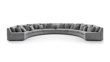 Ben Ben curved sofa by Arflex - view 2