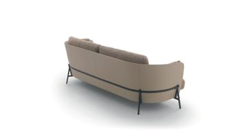 Cradle sofa, armchair, small table by Arflex - view 3