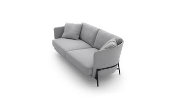 Cradle sofa, armchair, small table by Arflex - view 3