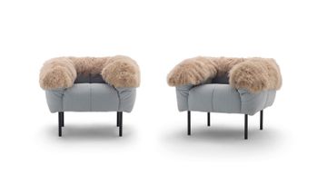 Pecorelle armchair, sofa by Arflex - view 3