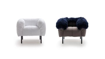 Pecorelle armchair, sofa by Arflex - view 4