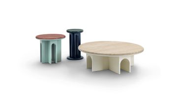 Arcolor small tables, seat system by Arflex - view 5