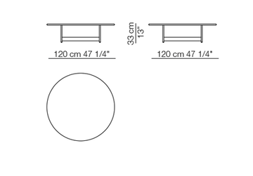 Round, square small tables, accessories and complements by Arflex - view 5