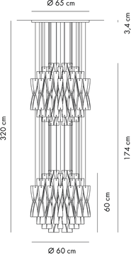 Aura Pendant by Axolight - view 8