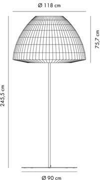 Bell Floor by Axolight - view 6