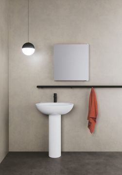 WC a Terra Clik: Vaso wc a terra in ceramica by Azzurra Ceramica - view 2