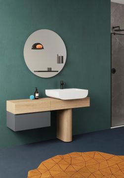 Mobile in Rovere 80 cm Charlotte: Mobili bagno by Azzurra Ceramica - view 2