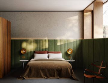 Hotel bedroom by Bolzan - view 2