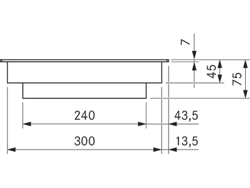 Classic Hyper cooktop 1-ring/2-ring CKCH by BORA - view 3