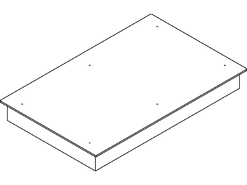 Classic surface induction cooktop CKFI by BORA - view 2
