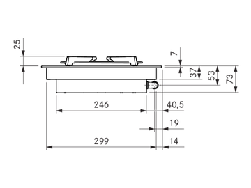 Classic gas cooktop CKG by BORA - view 3