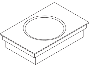 Classic induction wok cooktop CKIW by BORA - view 2
