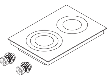 Pro HiLight cooktop 3-ring/2-ring PKC3 by BORA - view 2