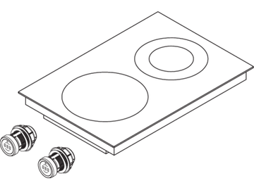 Pro Hyper cooktop 1-ring/2-ring PKCH3 by BORA - view 2