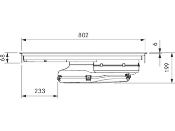 X Pure surface induction cooktop with integrated cooktop extractor exhaust air PUXA2 by BORA - view 3