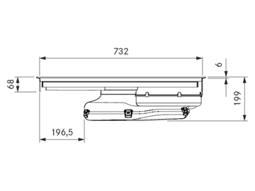 M Pure combined induction cooktop with integrated cooktop extractor exhaust air PURMA2 by BORA - view 3