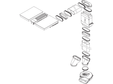 Classic 2.0 Set surface induction Tepan (1xCKASE2, 1xCKFI, 1xCKT) CKA2FIT by BORA - view 2