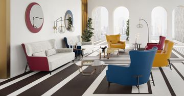 Harmony Armchair by Borzalino - view 2