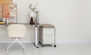 Mobile storage unit with seat cushion by Bosse - view 7