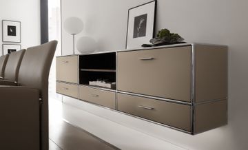 Wall-monted shelving unit by Bosse - view 3
