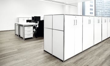 Room divider with shelf by Bosse - view 4