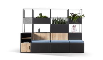 Room divider with bench by Bosse - view 4