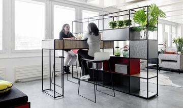 Room divider with table by Bosse - view 4