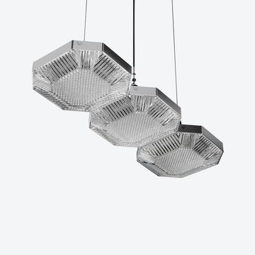 Octogone Ceiling Lamp by Baccarat - view 3