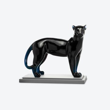 Panther Sculpture by Baccarat - view 2