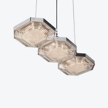 Octogone Ceiling Lamp by Baccarat - view 4