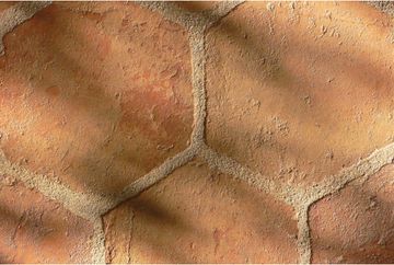 14 cm side hexagonal Terracotta by B&B Rivestimenti Naturali - view 3