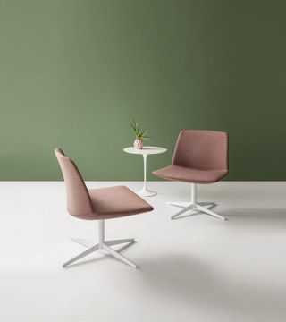 KANVAS LOUNGE LS - Swivel fabric chair by GABER - view 2