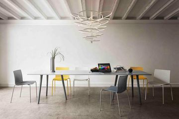 FULLER ST - Sled base technopolymer chair by GABER - view 4