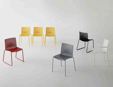 FULLER ST - Sled base technopolymer chair by GABER - view 7