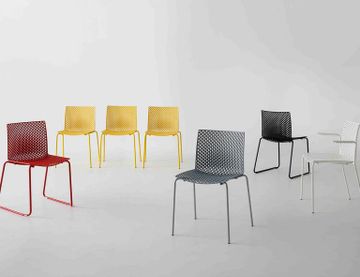 FULLER ST - Sled base technopolymer chair by GABER - view 9