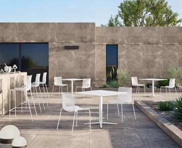 FULLER ST - Sled base technopolymer chair by GABER - view 2