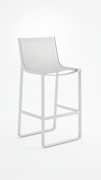 Flat Textil High stool with high backrest by GANDIABLASCO - view 6