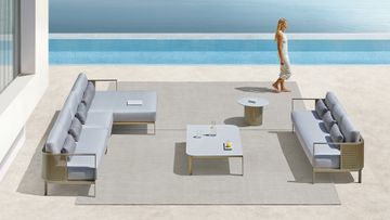 Solanas 3 Seat sofa by GANDIABLASCO - view 2