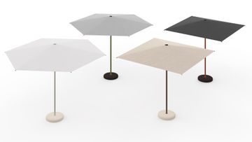 Brisa square folding parasol by GANDIABLASCO - view 3