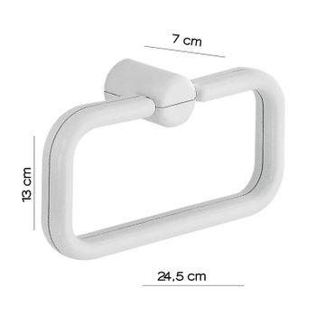 2900 towel ring by GEDY - view 2