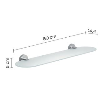 Eros shelf 60 cm by GEDY - view 2