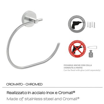 Eros towel ring by GEDY - view 4