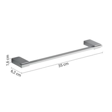 Kansas towel holder 35 cm by GEDY - view 2