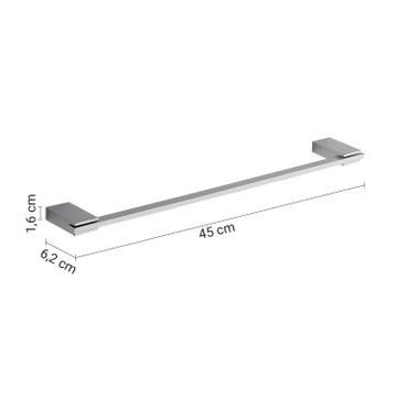 Kansas towel holder 45 cm by GEDY - view 2
