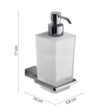 Kansas soap dispenser by GEDY - view 2