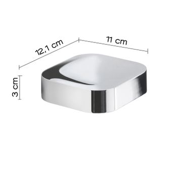 Outline fixed soap holder by GEDY - view 2