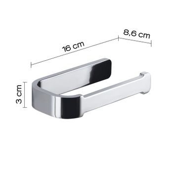 Outline toilet paper holder by GEDY - view 2