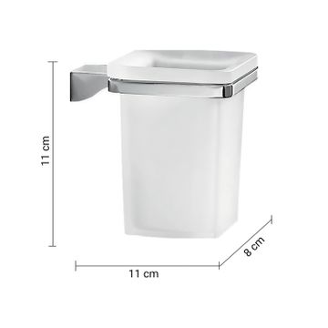 Glamour toothbrush holder by GEDY - view 2