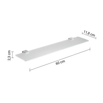 Glamour shelf 60 cm by GEDY - view 2