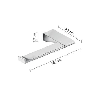 Glamour toilet paper holder by GEDY - view 2